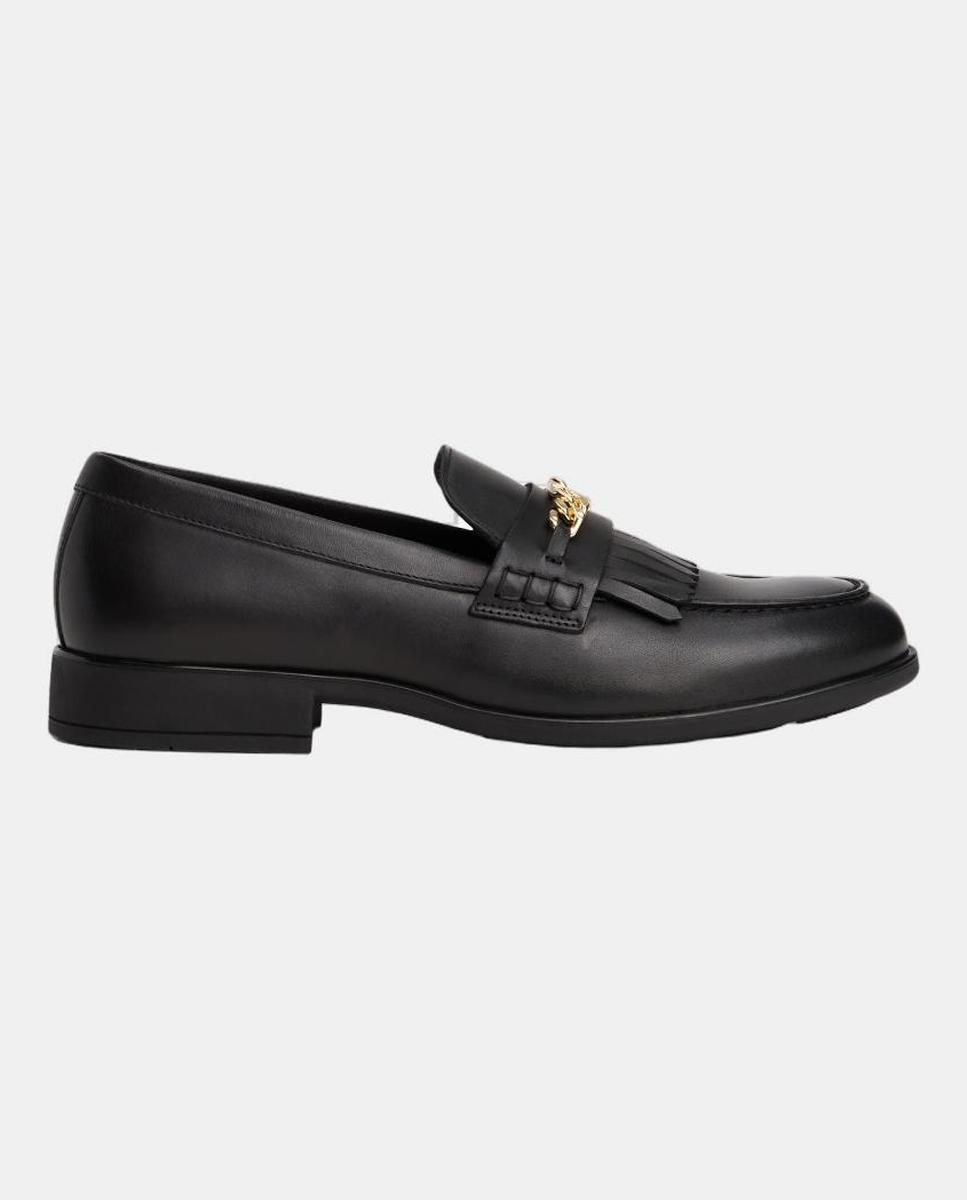 Imagen 0 de Mocasín de piel con cadena