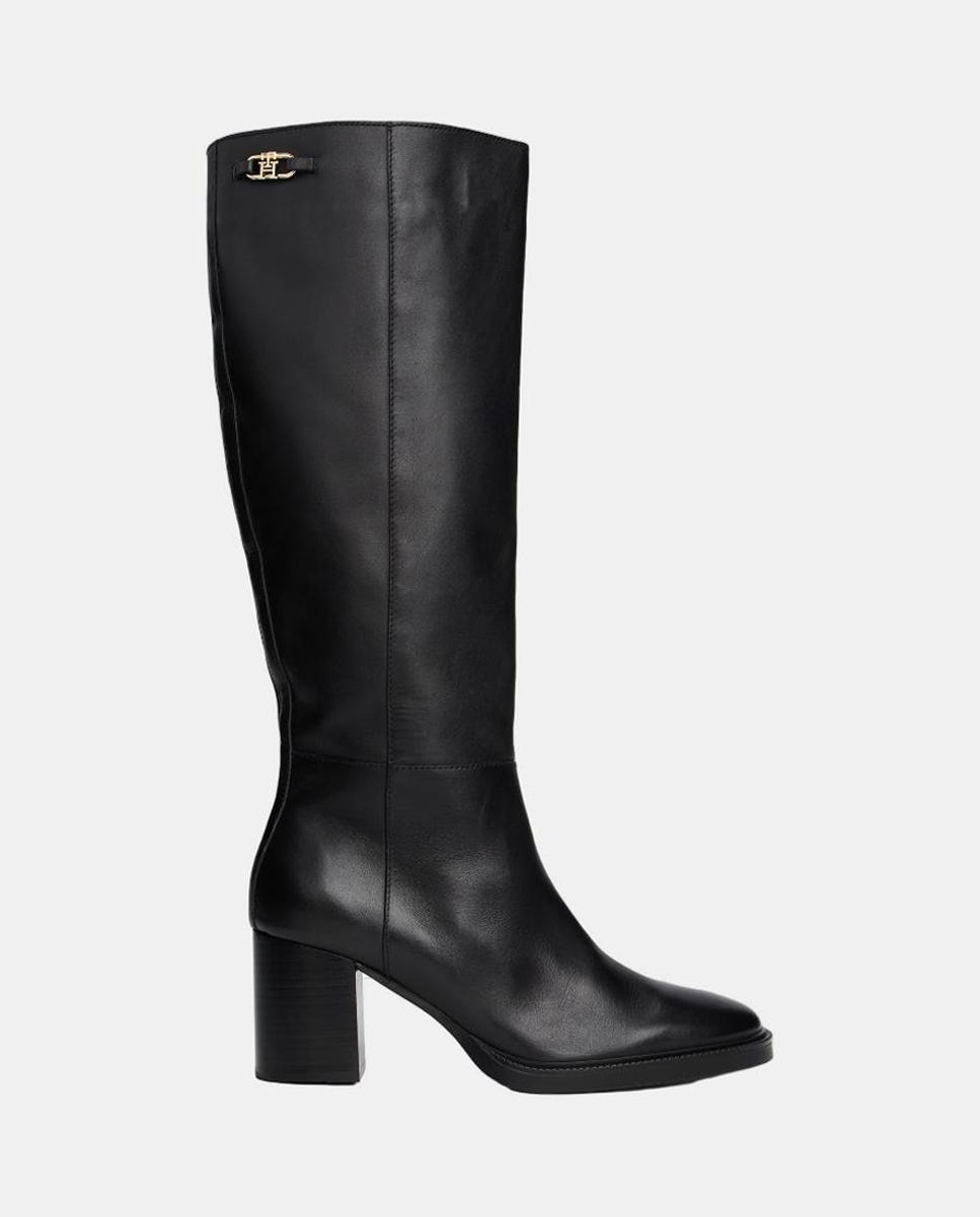 Imagen 0 de Botas de caña alta de Tommy Hilfiger de piel