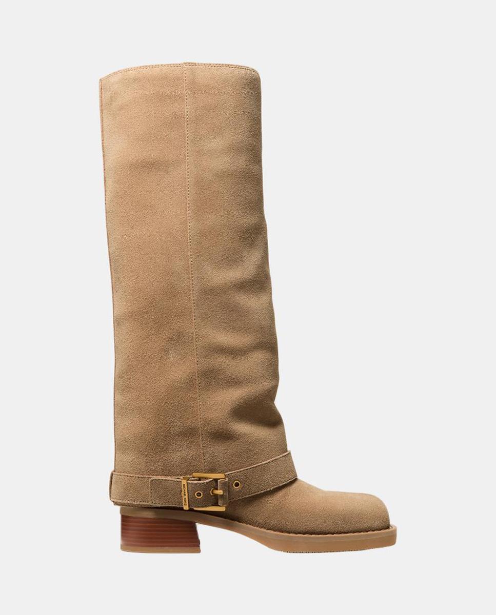 Imagen 0 de Bota alta Colby de piel de mujer