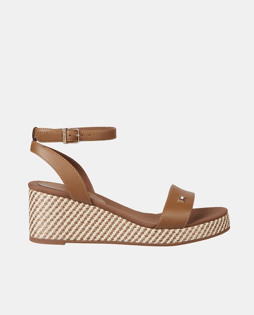 Imagen 0 de Sandalias de mujer en ecopiel con cuña