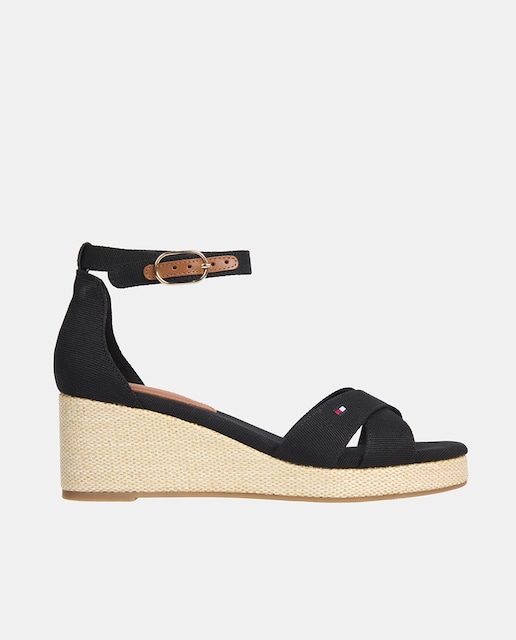 Imagen 0 de Alpargatas de cuña Tommy Hilfiger con tiras cruzadas