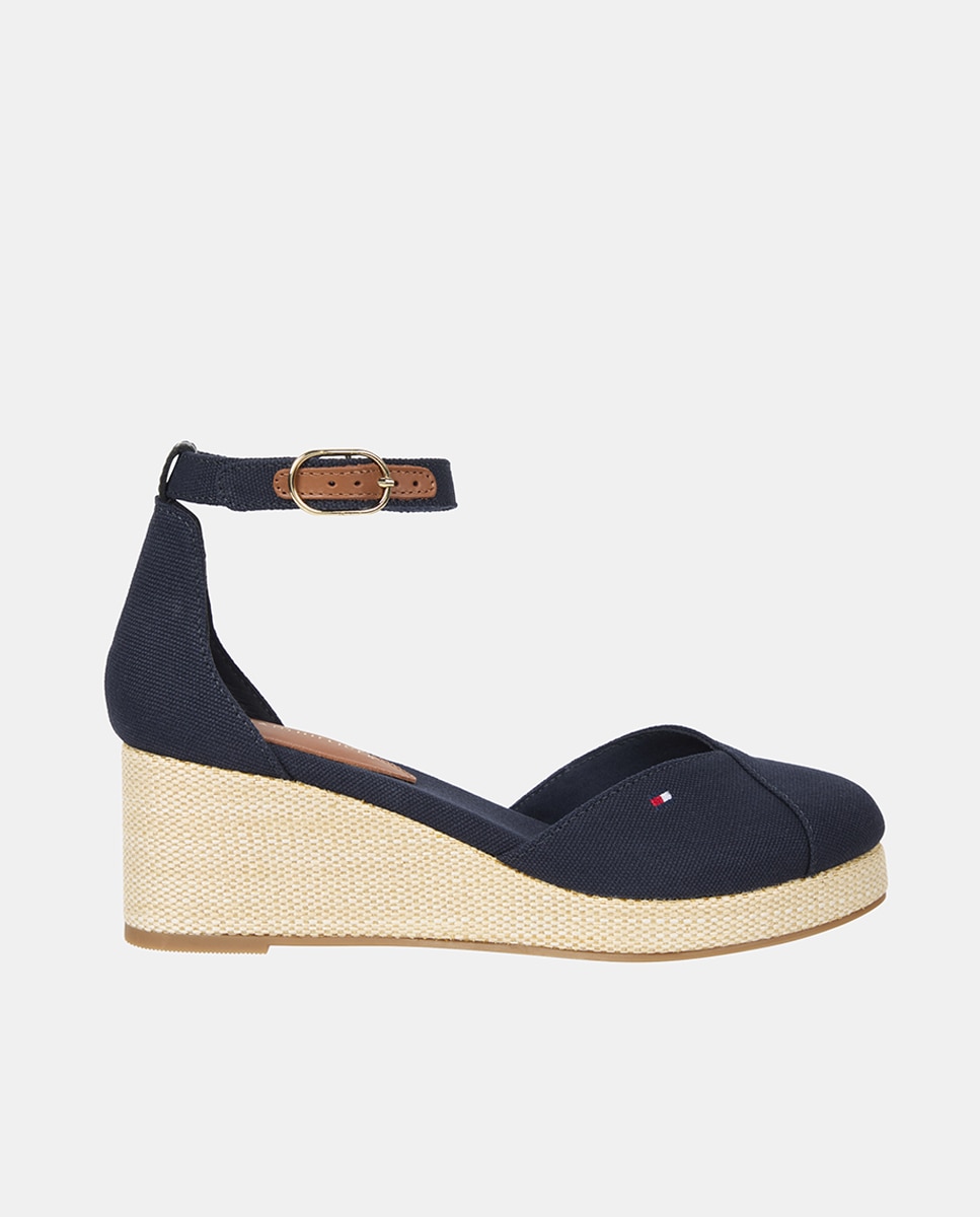 Imagen 0 de Alpargatas de cuña Tommy Hilfiger cerradas