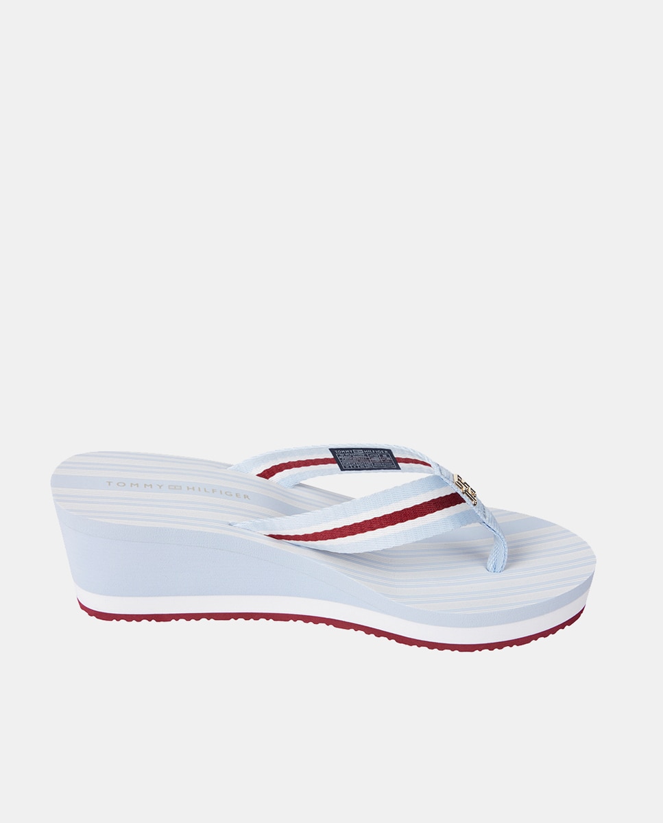 Imagen 0 de Chanclas de mujer tipo flip flop con plataforma