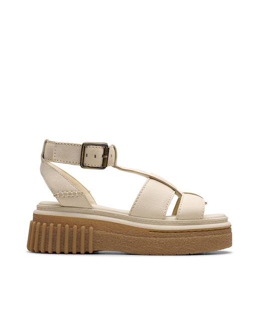 Imagen 0 de Sandalias de mujer Evamar Sun  en cuero crema