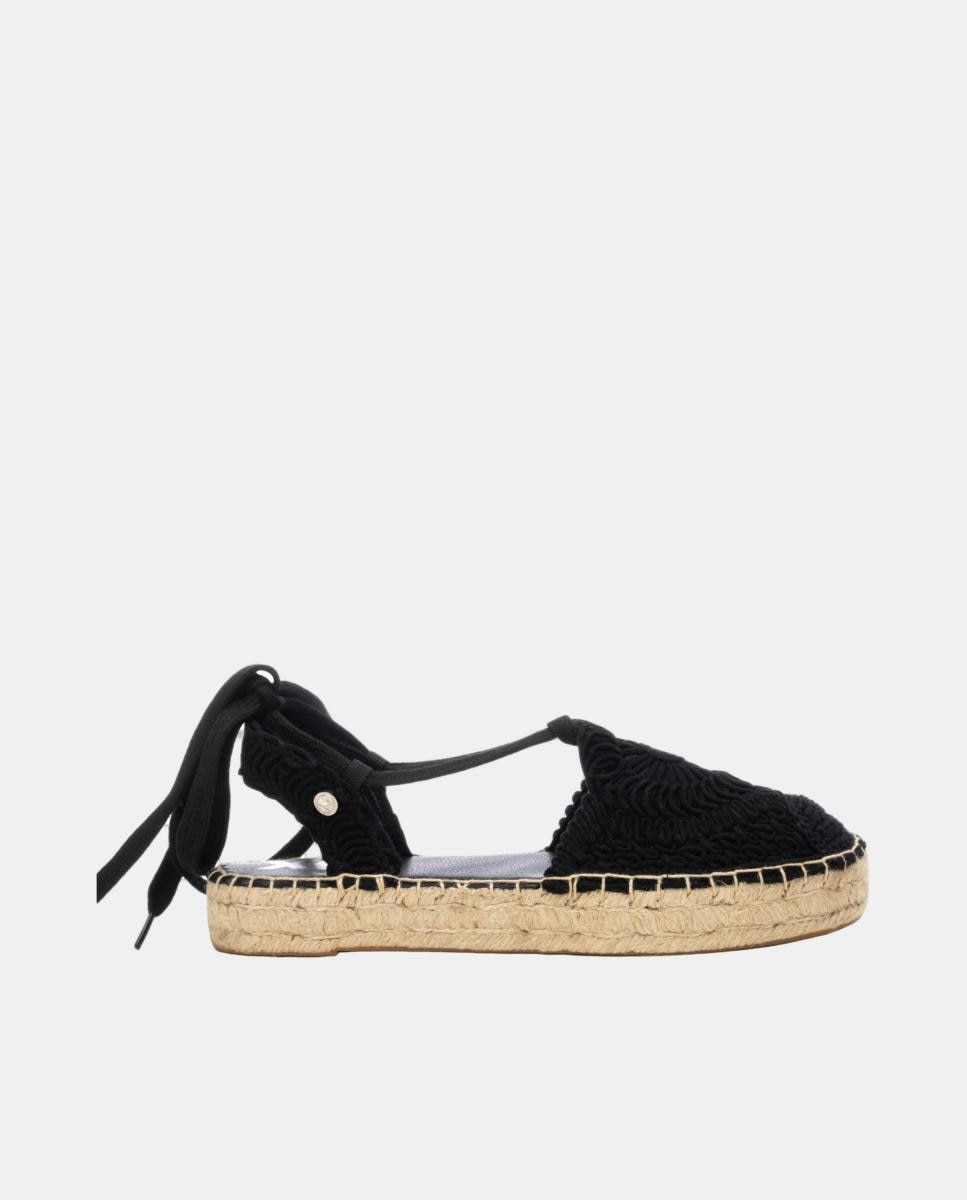 Imagen 0 de Sandalia de mujer, casual plano con cordones
