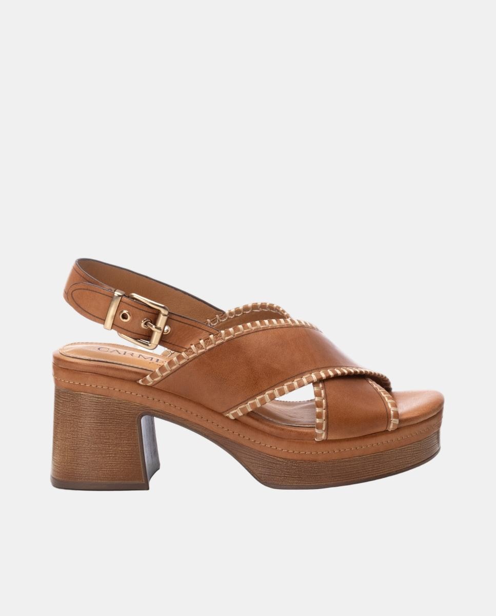 Imagen 0 de Sandalia de mujer, casual tacon con hebilla