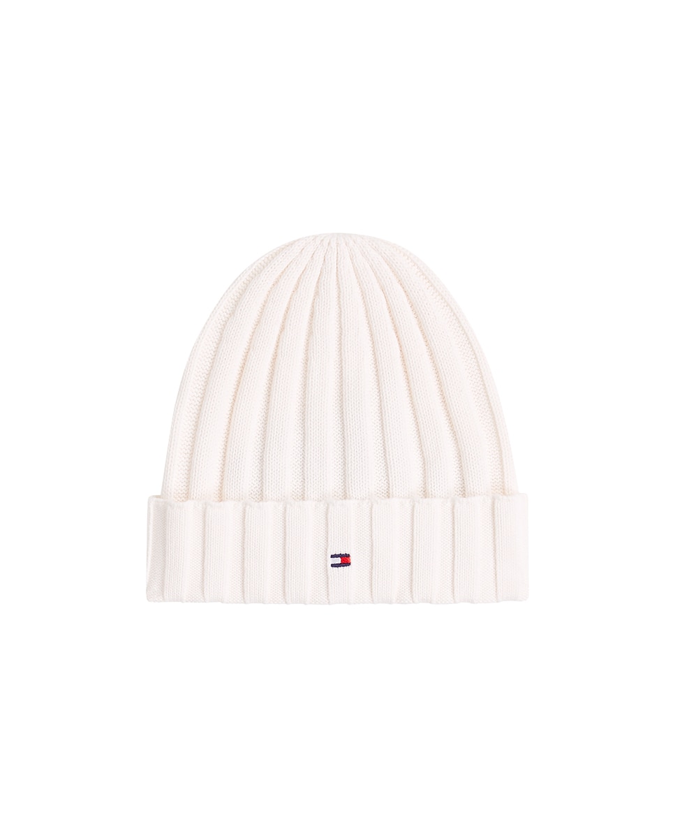 Imagen 0 de Gorro de punto de niña con bandera bordada