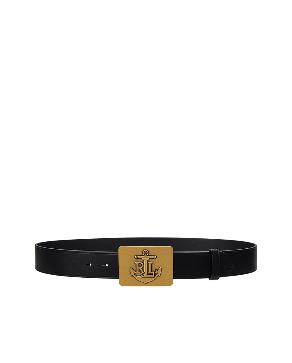 Imagen 0 de Cinturón de mujer de piel con hebilla rectangular