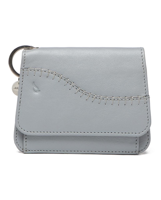 Imagen 0 de Monedero de piel con logotipo grabado