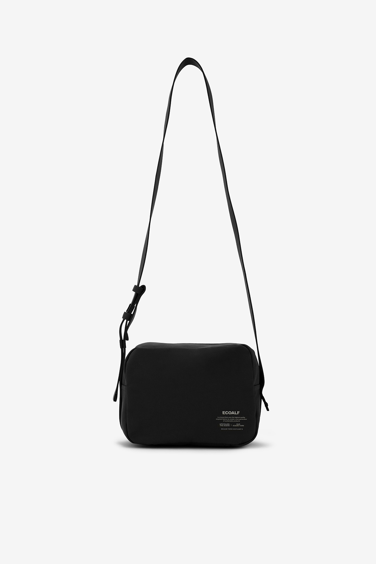 Imagen 0 de Bolso crossbody naranja de poliéster reciclado