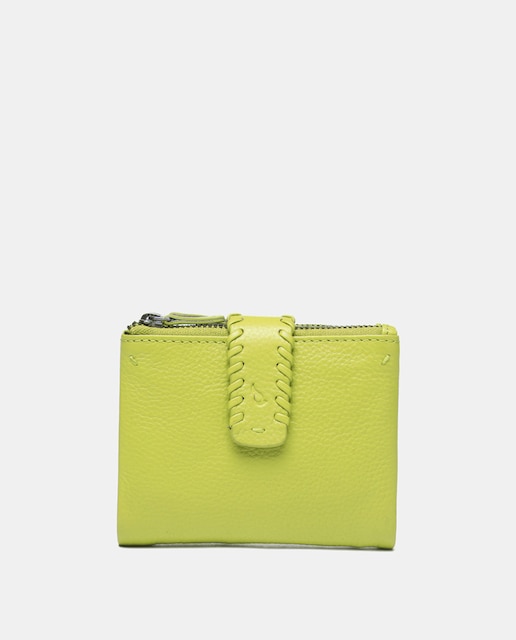 Imagen 0 de Cartera pequeña de piel con tarjetero extraíble