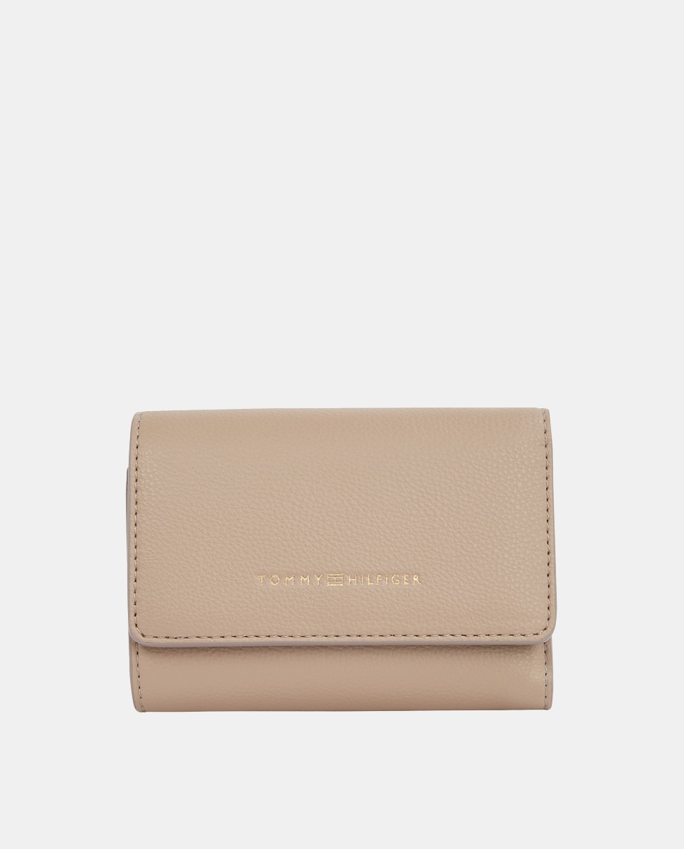 Imagen 0 de Cartera mediana en color topo