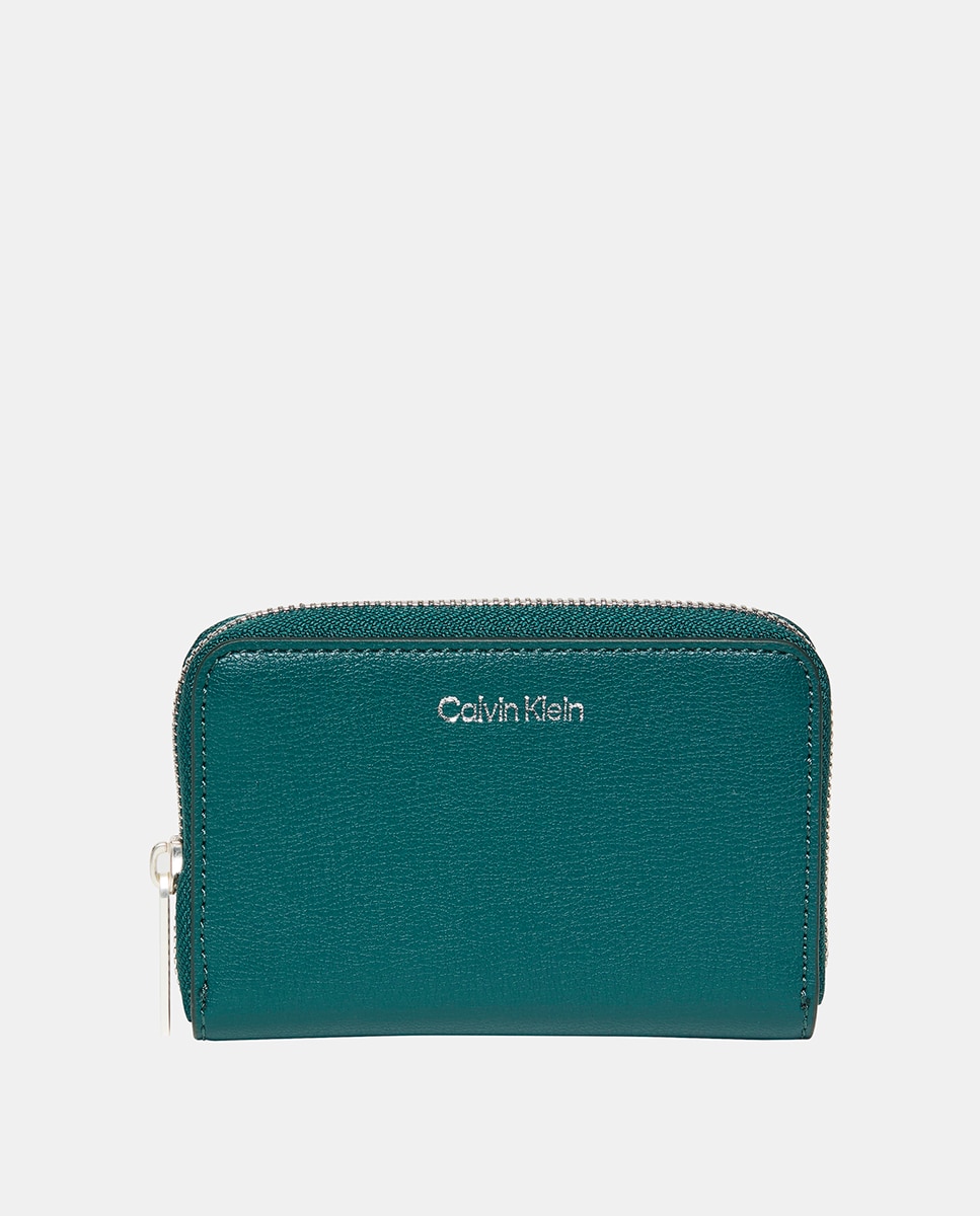 Imagen 0 de Cartera pequeña con logo Calvin Klein estampado