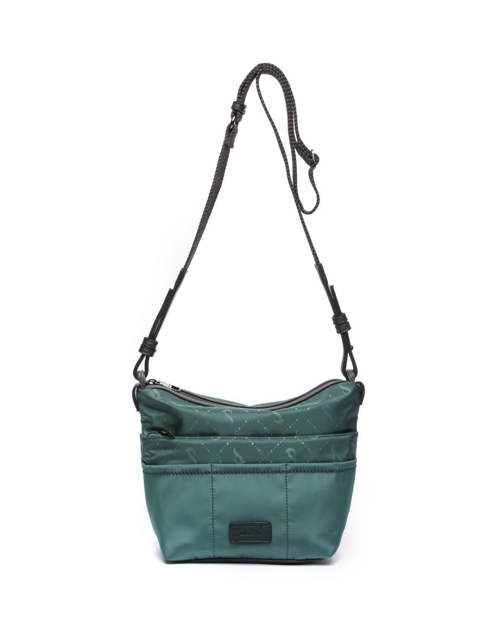 Imagen 0 de Organizador para bolso en materiales reciclados con estampado azul