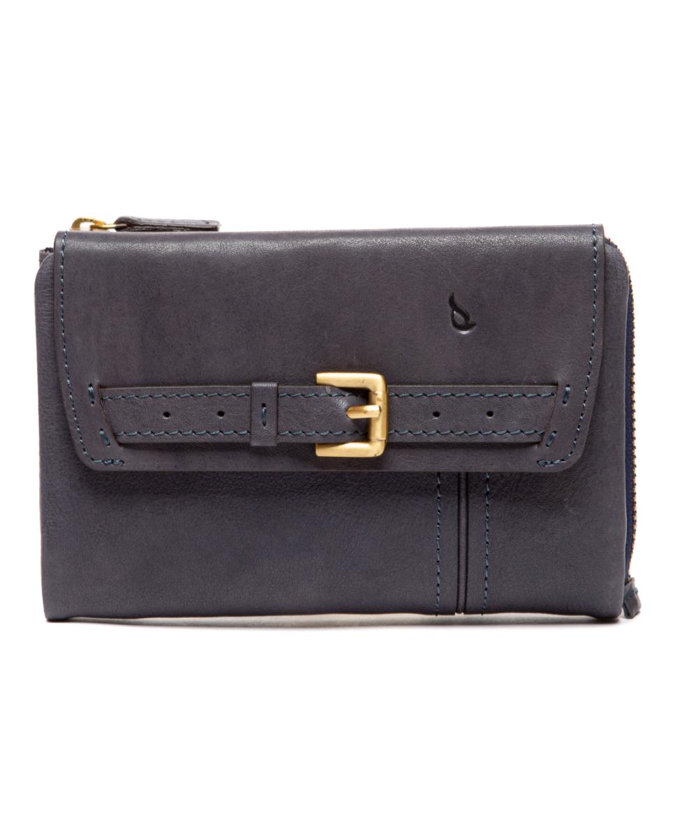 Imagen 0 de Cartera mediana Freedom en piel azul