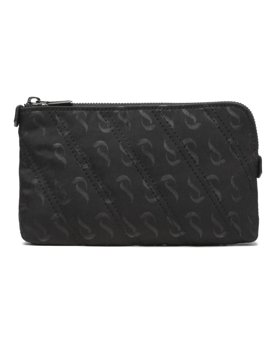 Imagen 0 de Neceser plano de mujer jacquard en negro