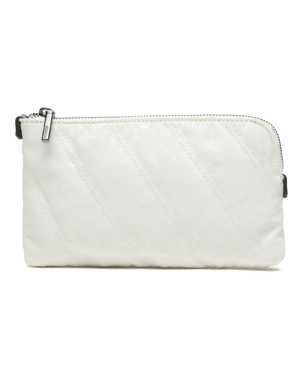 Imagen 0 de Neceser plano de mujer jacquard en beige