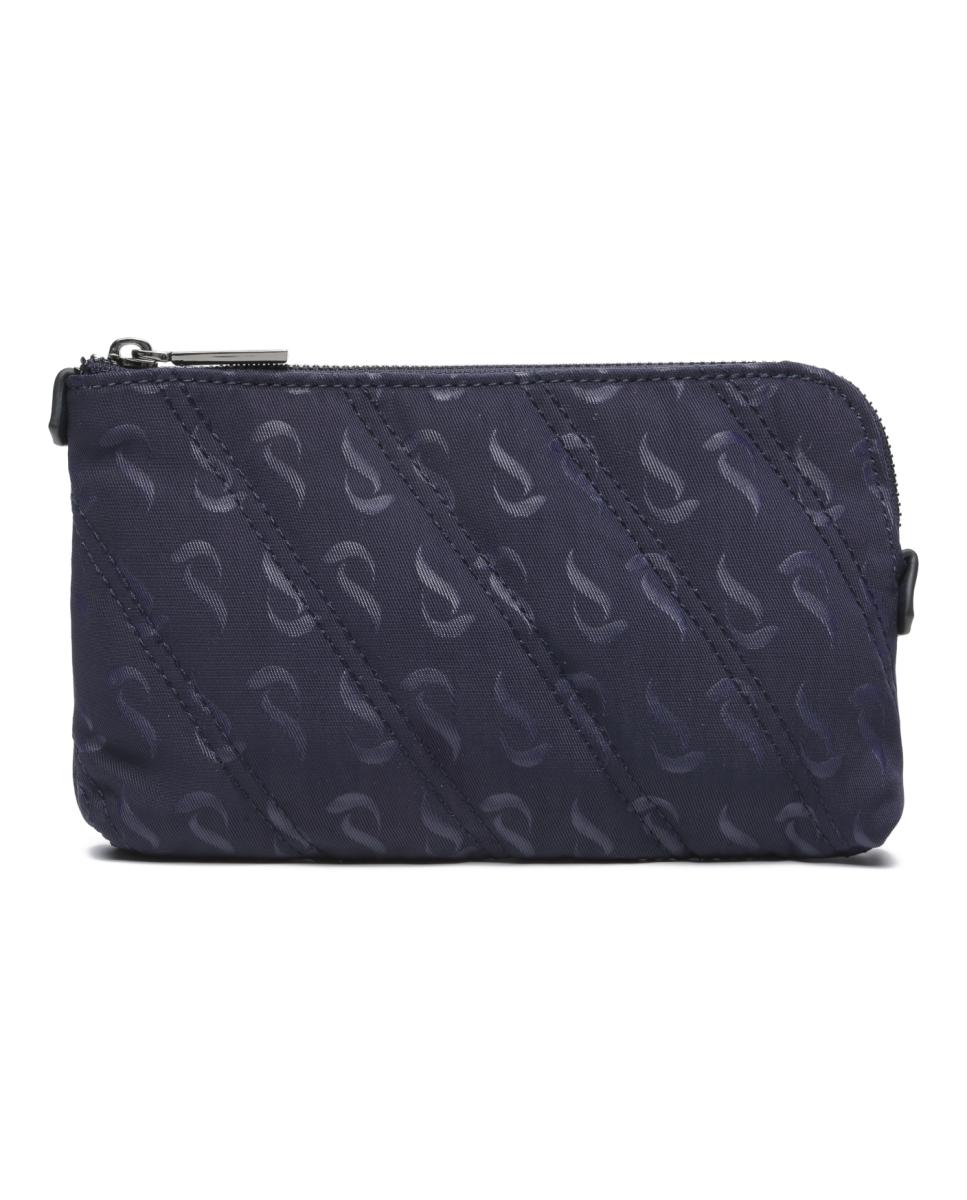Imagen 0 de Neceser plano de mujer jacquard en azul