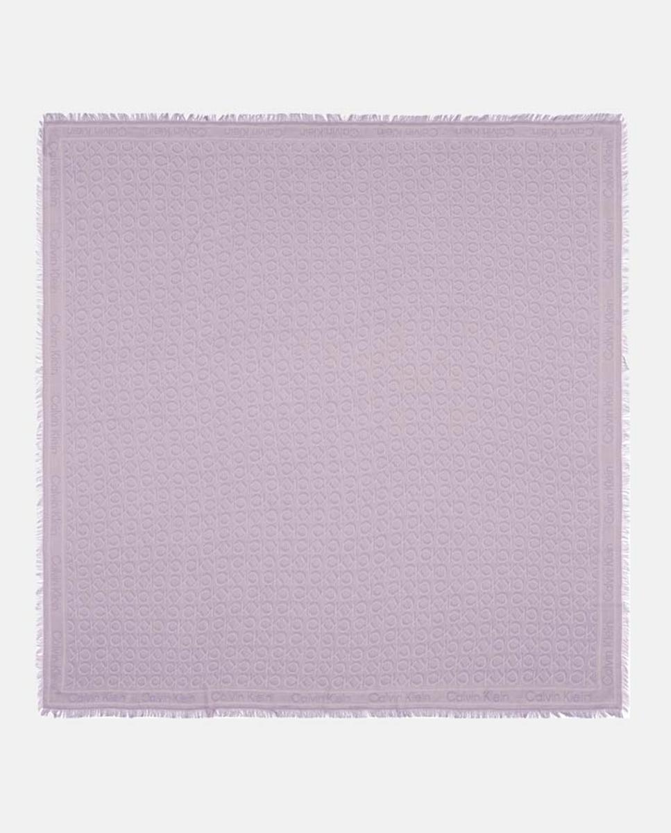 Imagen 0 de Pañuelo en lila con estampado de la marca