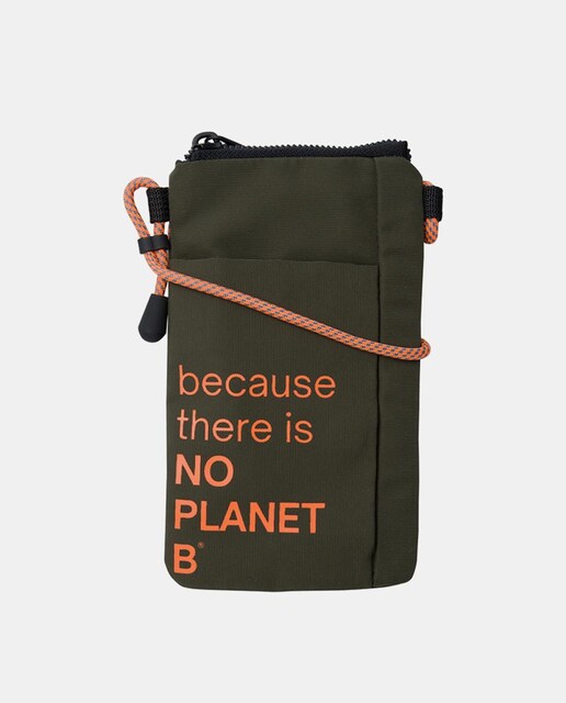 Imagen 0 de Bolso para móvil de materiales reciclados en verde militar