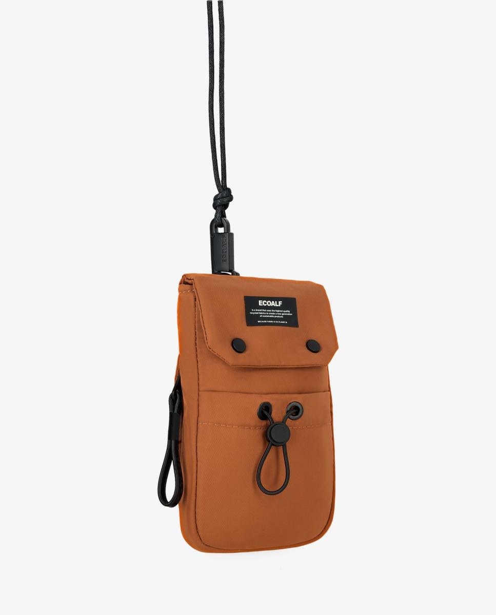 Imagen 0 de La funda de móvil Pepita está hecha con 100% Poliéster reciclado y su forro es de 100% Nylon reciclado. El Poliéster
