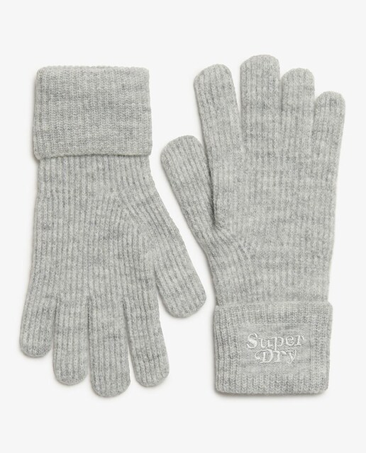 Imagen 0 de Guantes de mujer de punto de canalé suave