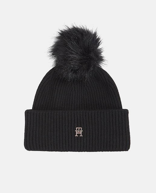 Imagen 0 de Gorro de mujer con pompón de Tommy Hilfiger