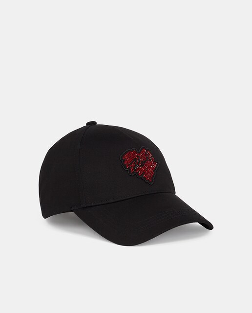 Imagen 0 de Karl lagerfeld gorra con corazon de pedrería