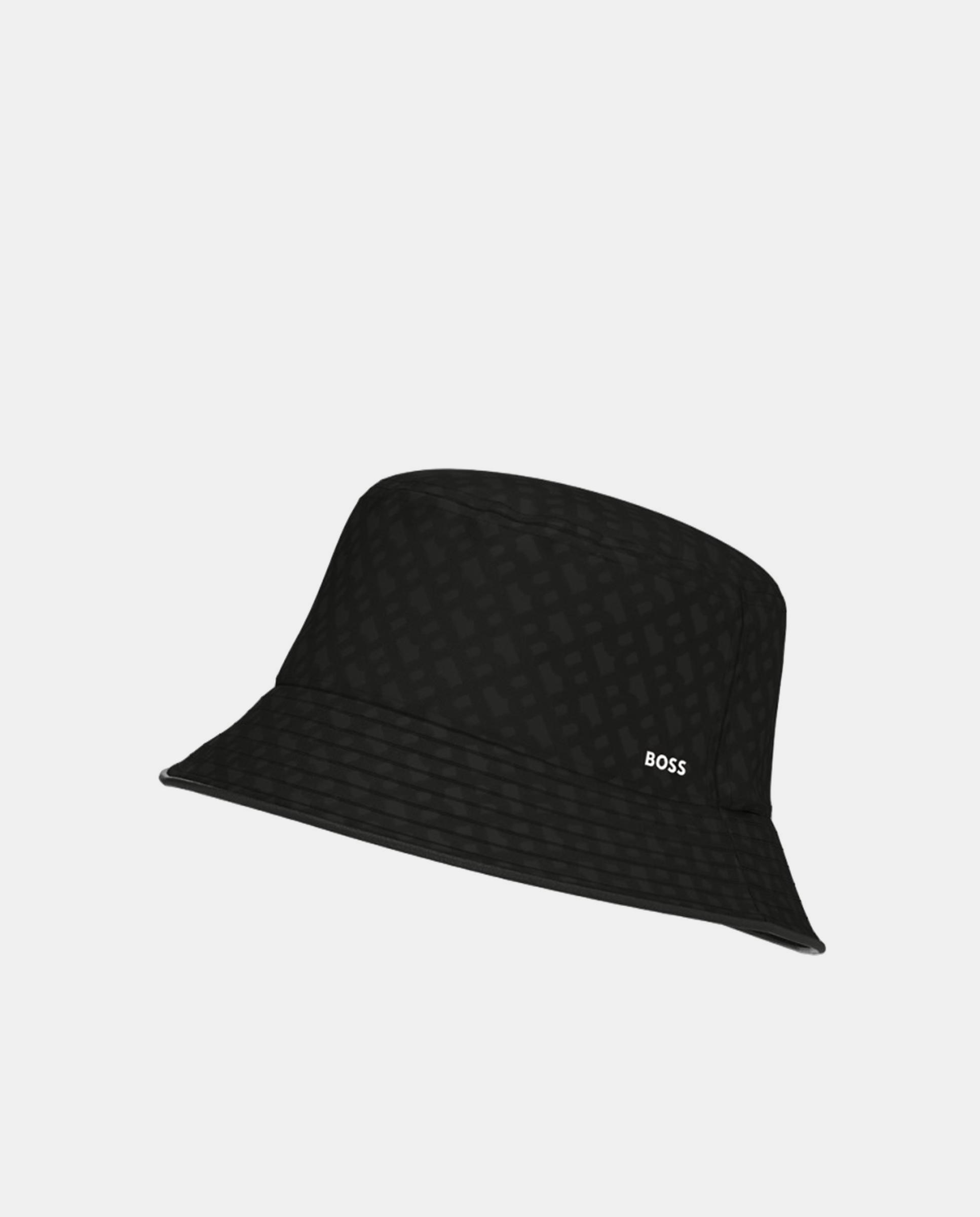 Imagen 0 de Gorro tipo bucket estampado monograma color natural