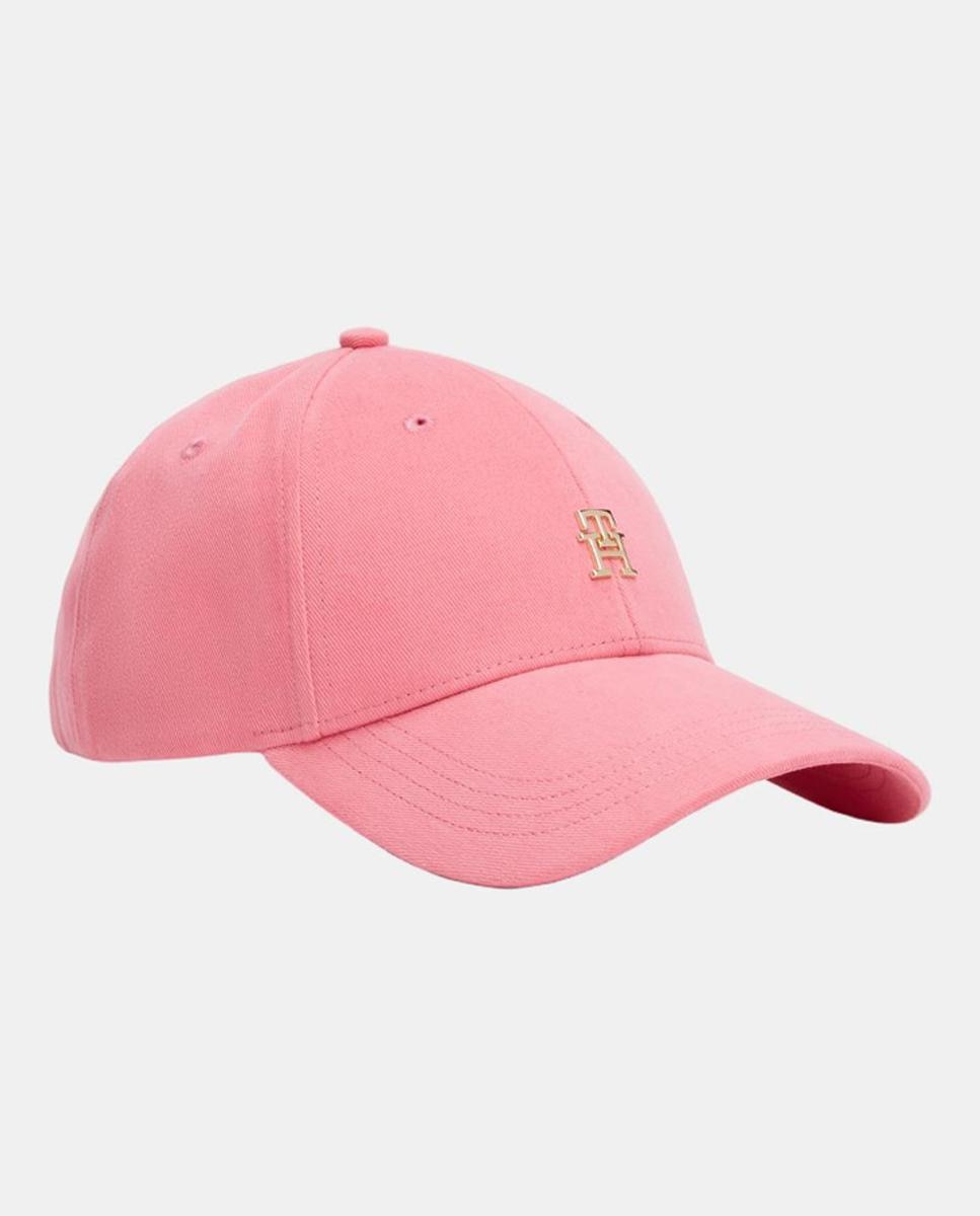 Imagen 0 de Gorra de mujer en color rosa cereza de Tommy Hilfiger.