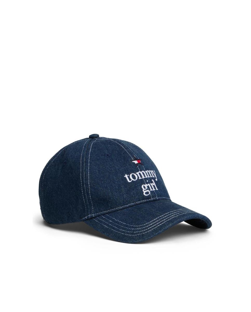 Imagen 0 de Gorra beisbolera de mujer denim Tommy Girl