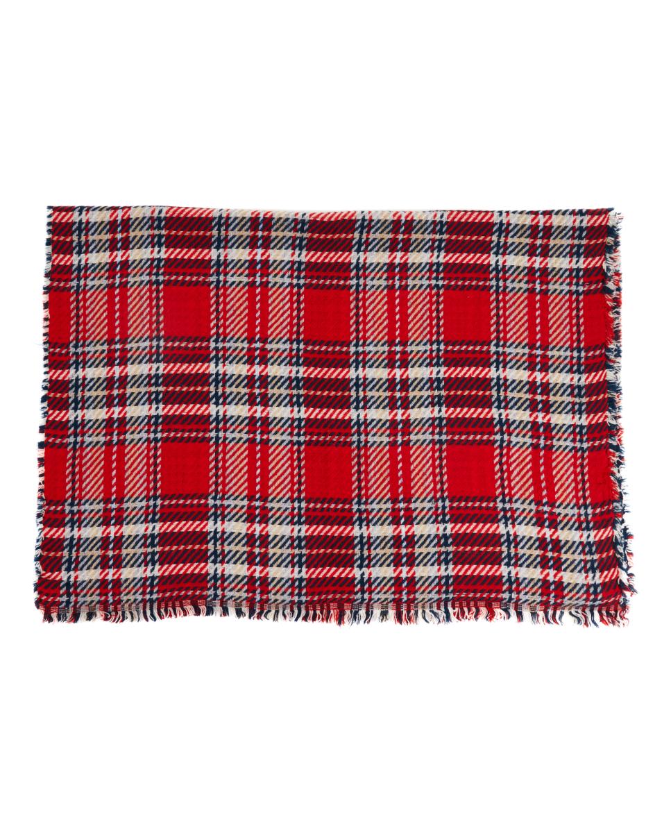Imagen 0 de Bufanda de mujer reversible en azul