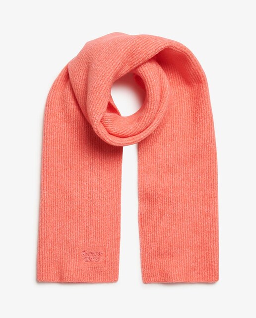 Imagen 0 de Bufanda de mujer de punto de canalé suave