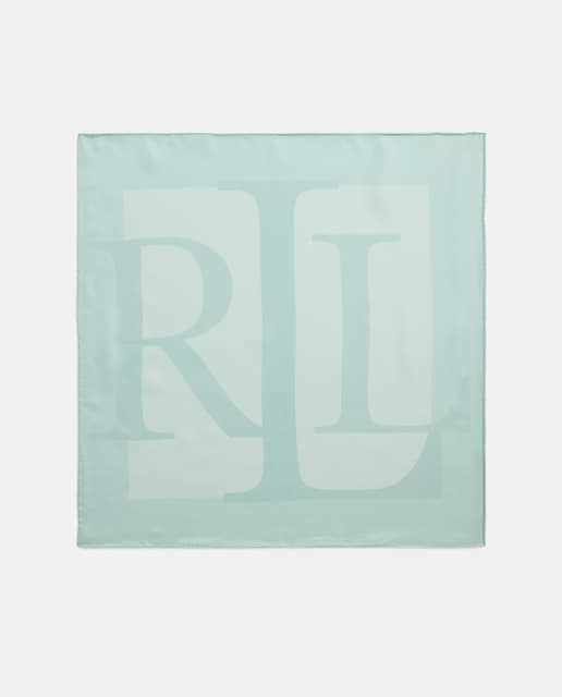 Imagen 0 de Pañuelo de mujer de seda con logo.