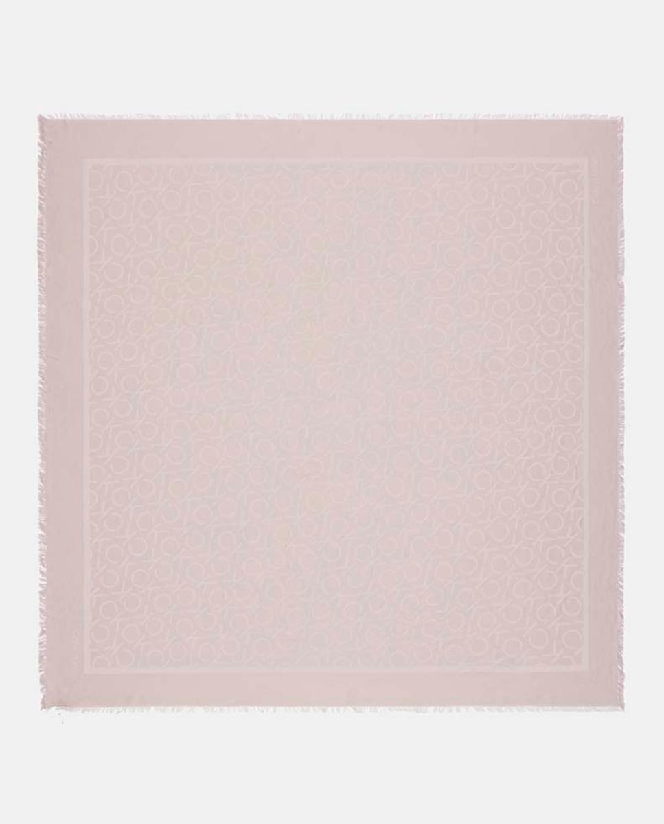 Imagen 0 de Pañuelo Calvin Klein monogram jacquard