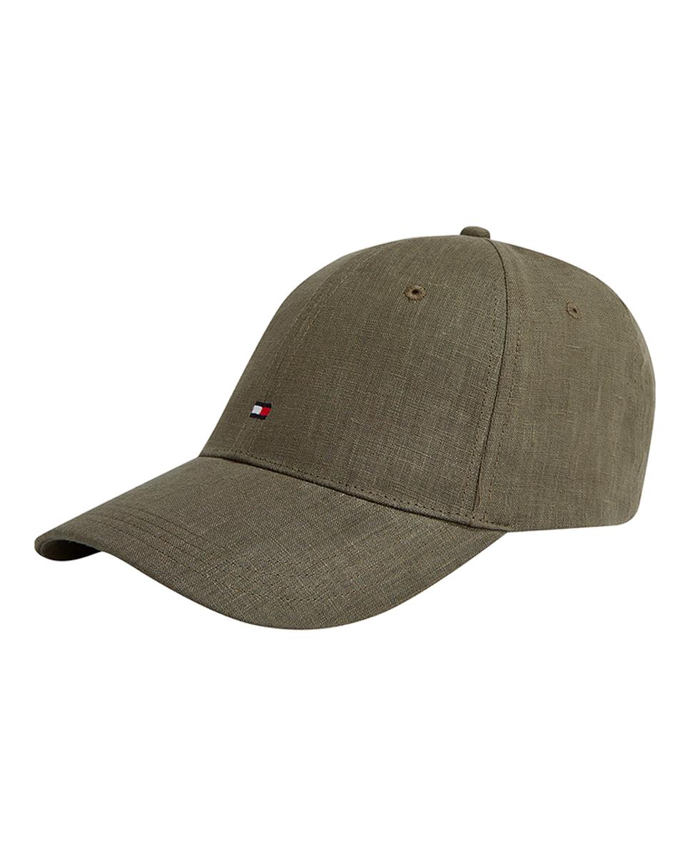 Imagen 0 de Gorra de hombre en lino liso y branding bordado tallas grandes