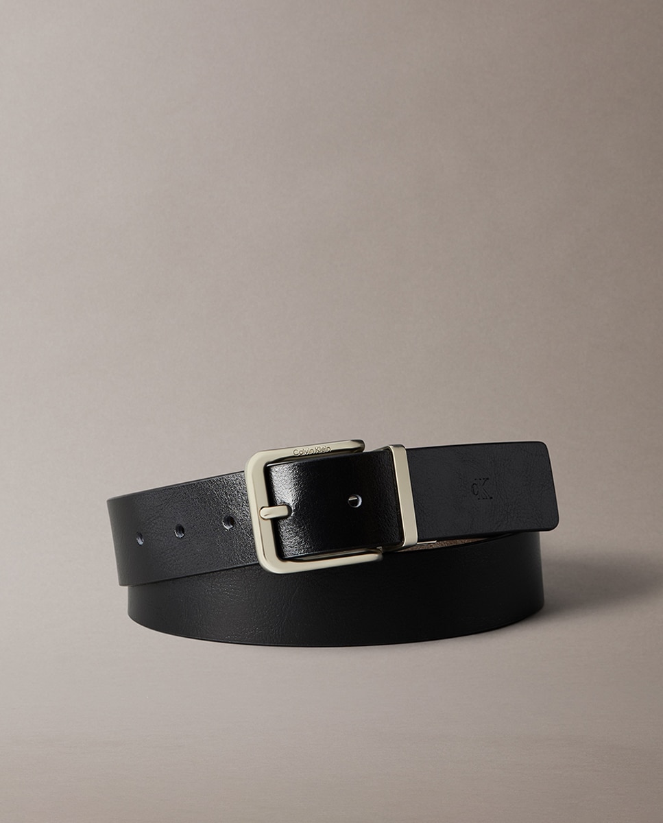 Imagen 0 de Cinturón de piel reversible Calvin Klein