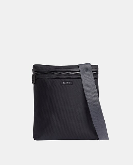 Imagen 0 de Bandolera plana Calvin Klein en nylon