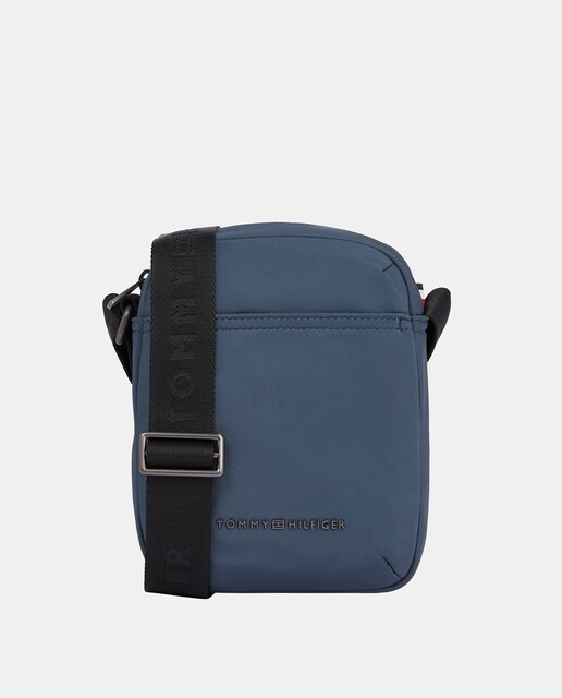 Imagen 0 de Bandolera estilo mini reporter de hombre en color azul