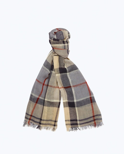 Imagen 0 de Bufanda de hombre de algodón y tartan