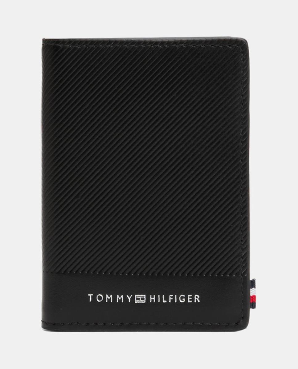 Imagen 0 de Billetera negra de hombre de Tommy Hilfiger.