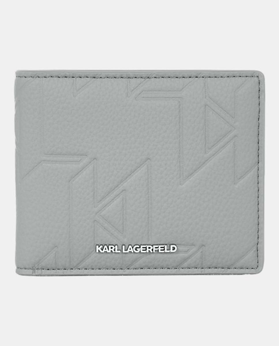 Imagen 0 de Cartera urbana con monograma texturizado