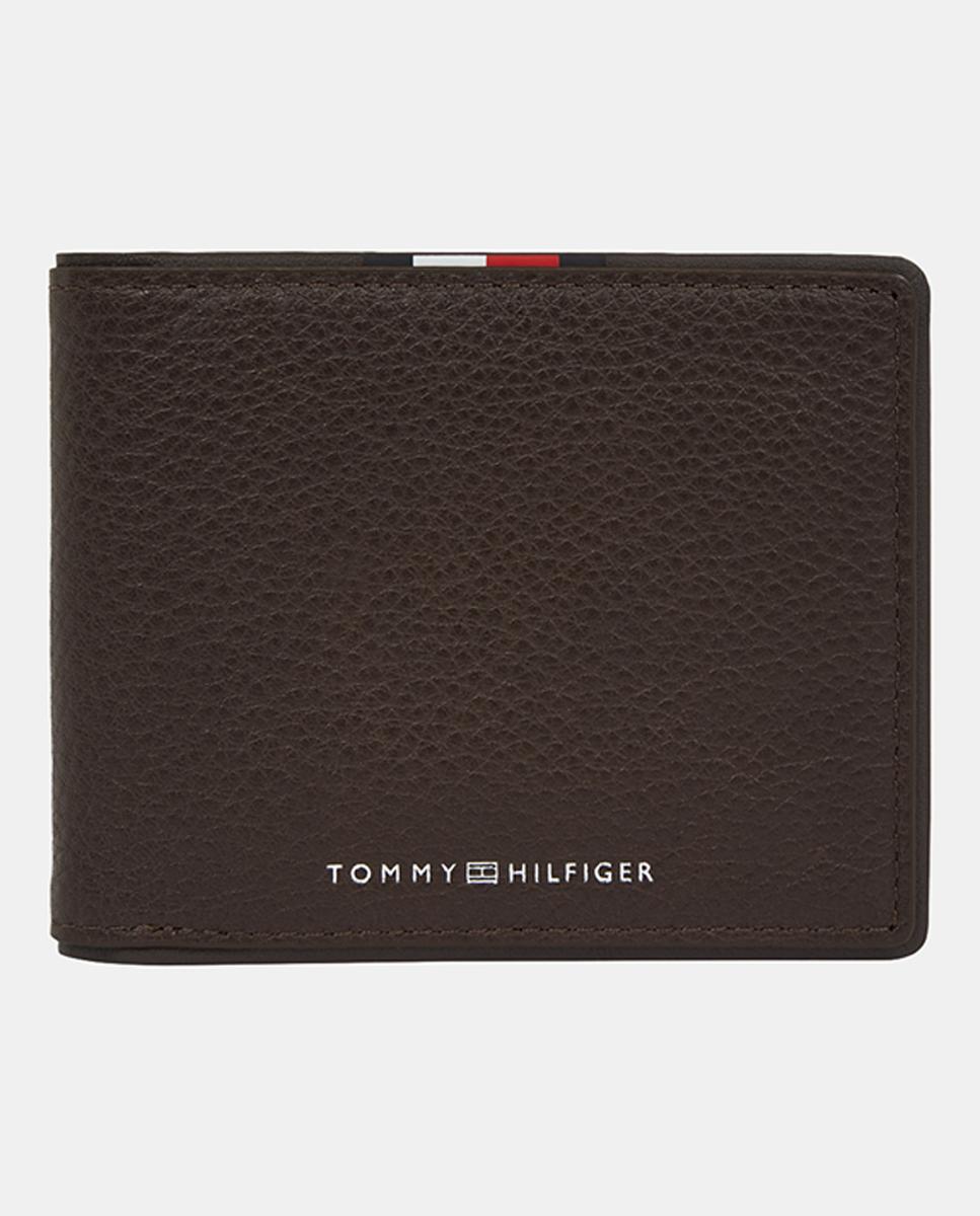Imagen 0 de Cartera de hombre en piel con logotipo