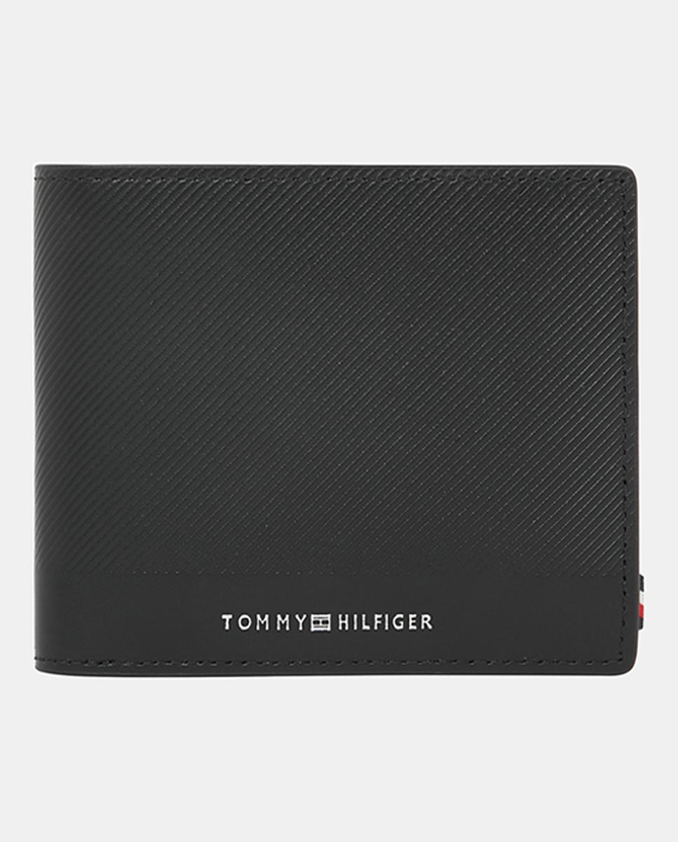 Imagen 0 de Cartera mediana de hombre en piel con detalle corporativo
