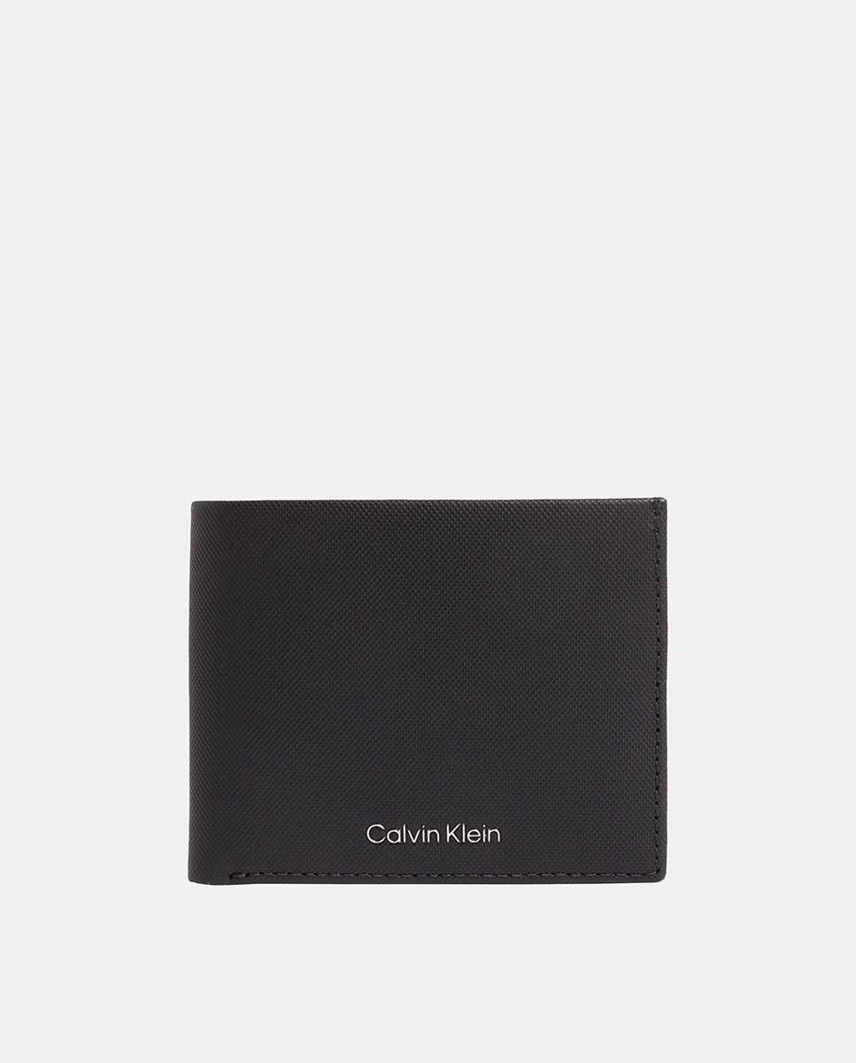 Imagen 0 de Cartera trifold de piel Calvin Klein