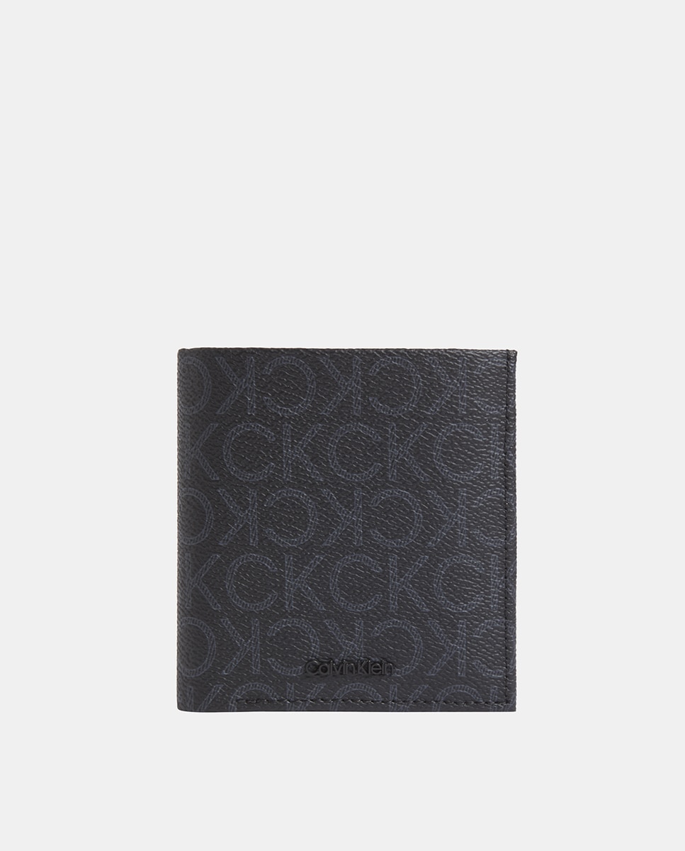 Imagen 0 de Cartera con estampado monogram Calvin Klein