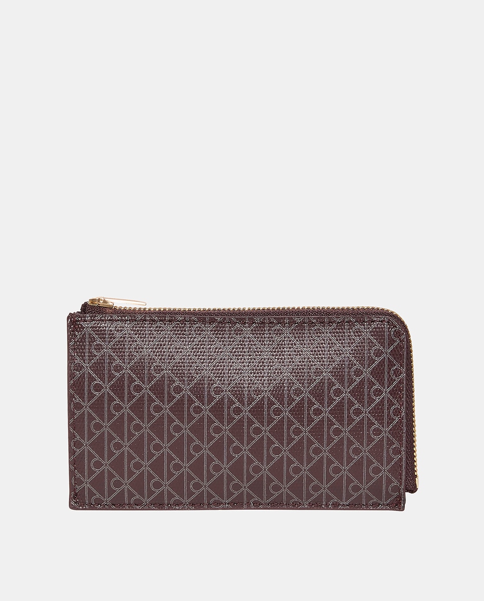 Imagen 0 de Tarjetero con estampado monogram