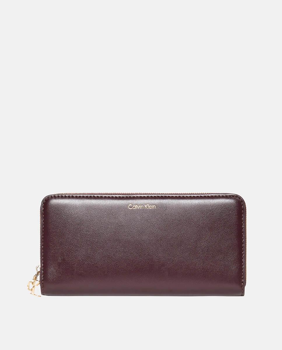 Imagen 0 de Cartera grande con logo Calvin Klein estampado