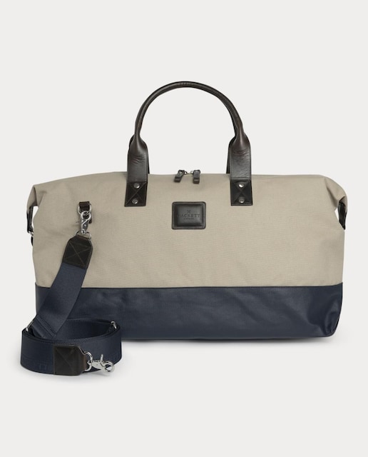 Imagen 0 de Bolsa de viaje de hombre de lona de algodón