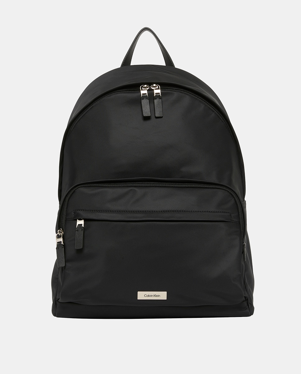 Imagen 0 de Mochila negra redonda Calvin Klein de hombre